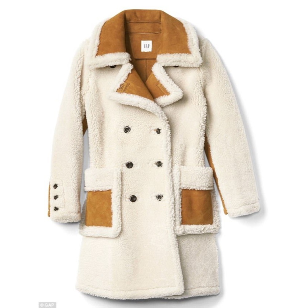 Gap Suede Sherpa Jacket